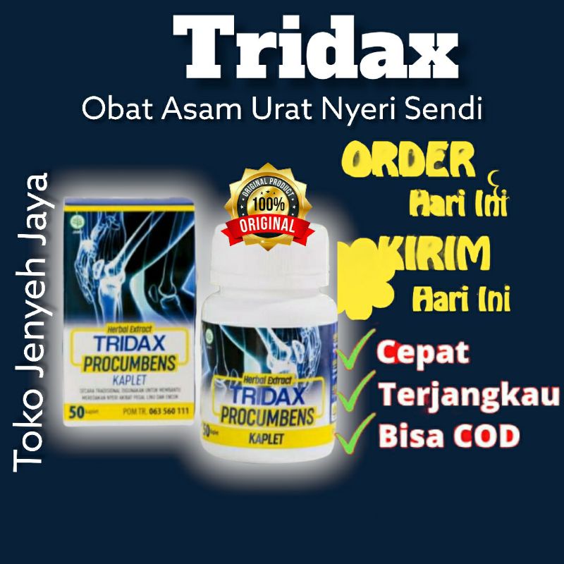 Tridax Procumbens Kaplet Obat Asam Urat Obat Nyeri Sendi