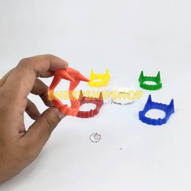 Gigi Vampir Drakula Mainan Anak 6 Warna Vampire Shopee Indonesia