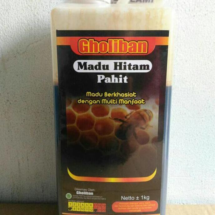 

Madu HITAM Pahit GHOLIBAN ukuran 1kg 1 Kg SEKILO TERJAMIN