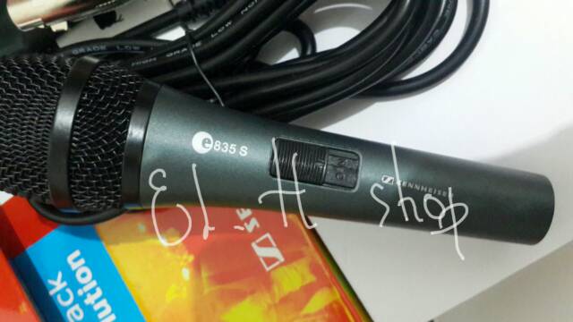 Mic sennheiser E835s/mic kabel sennheiser e 835/mic profesional