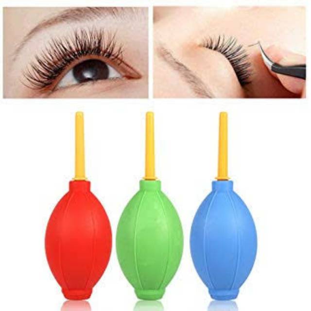Pembersih debu lensa kamera kacamata komputer manual / Blower eyelash extension / Pompa debu hp kare