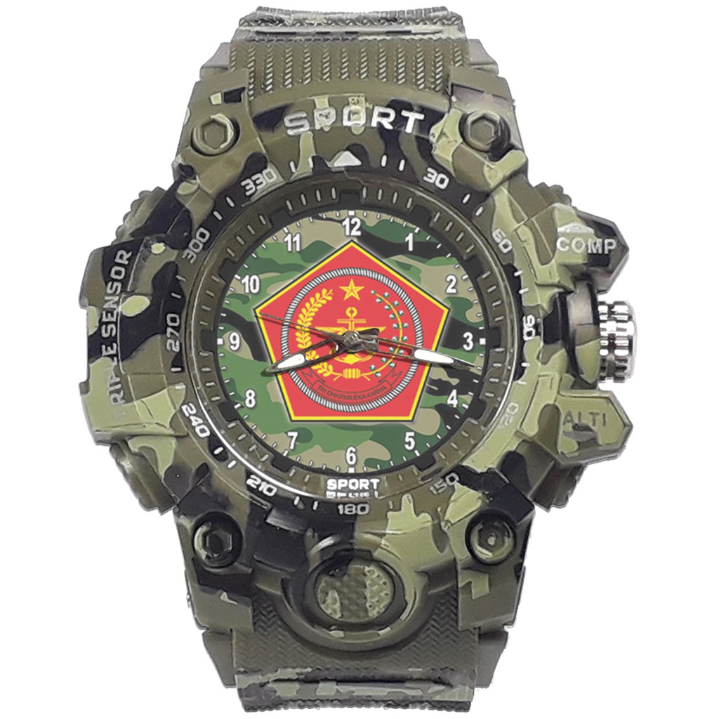 {Istimewa} Jam Tangan TNI (Tentara Nasional Indonesia) - Water Resistant