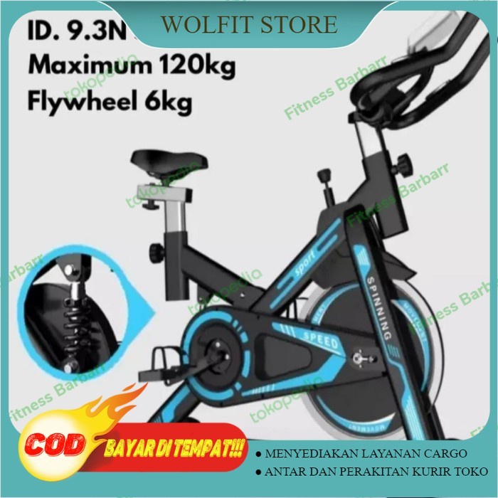 SEPEDA OLAHRAGA / SEPEDA FITNES / SPINNING BIKE 9.3 N