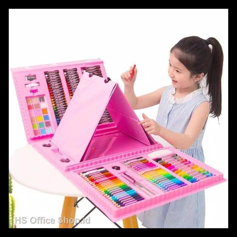

Promo Alat Lukis Set Crayon 208 Pcs Crayon Oil / Pensil Warna / Alat Melukis