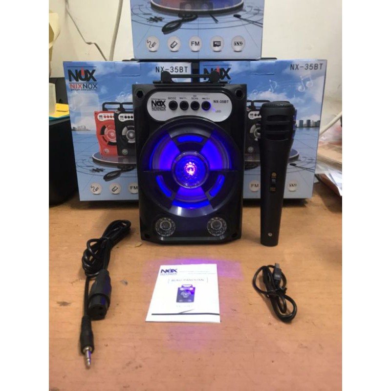 Speaker Bluetooth NX-35BT + bonus Mic