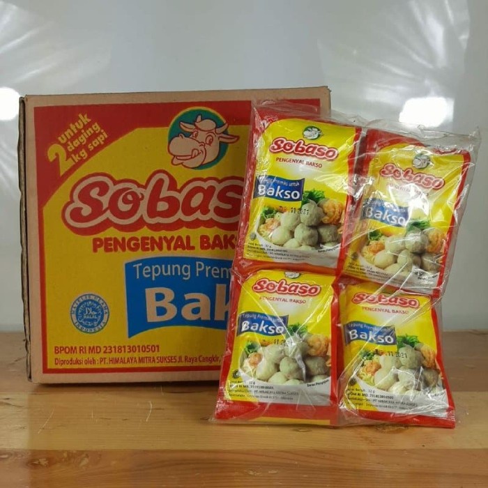 

MURAH 1 PAK TEPUNG PENGENYAL BAKSO SOBASO (ISI 20 PCS)