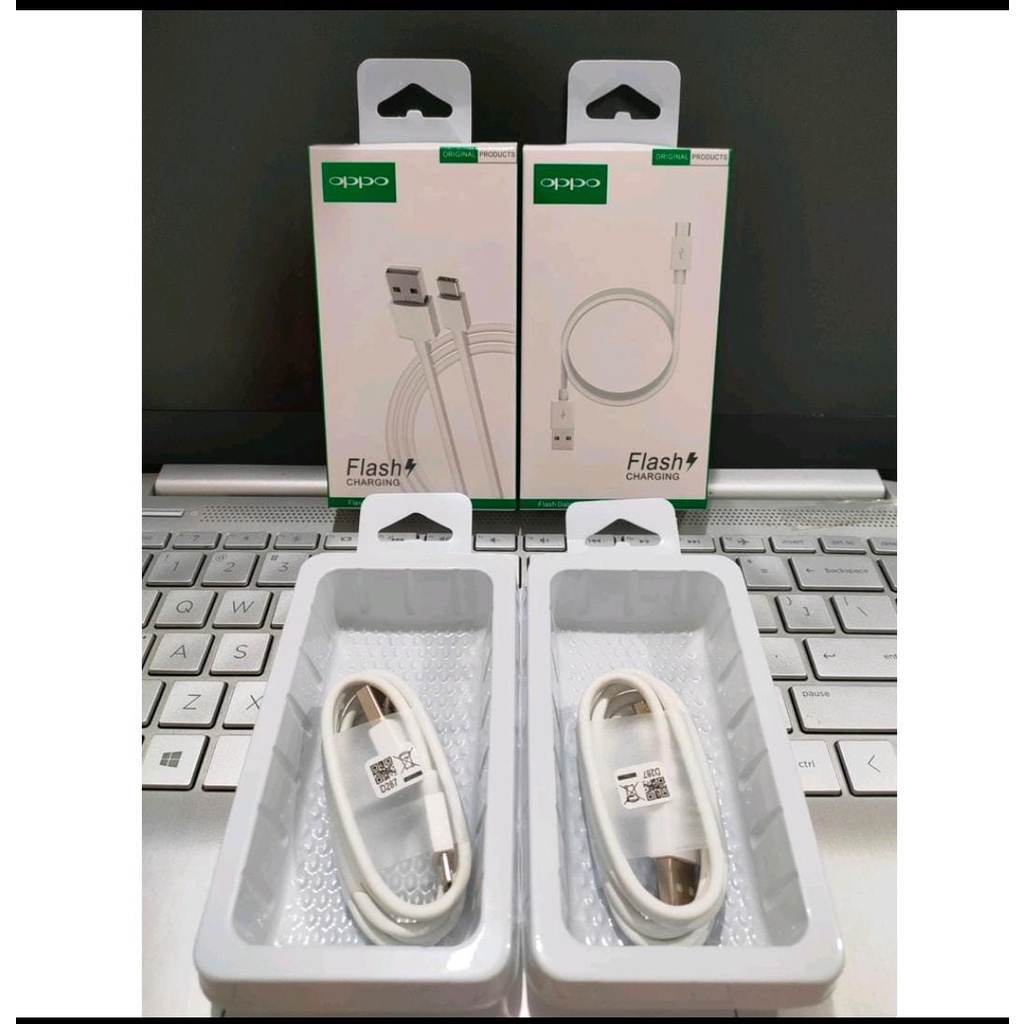 Kabel Data Oppo 100% 2a Micro &amp; Tipe c