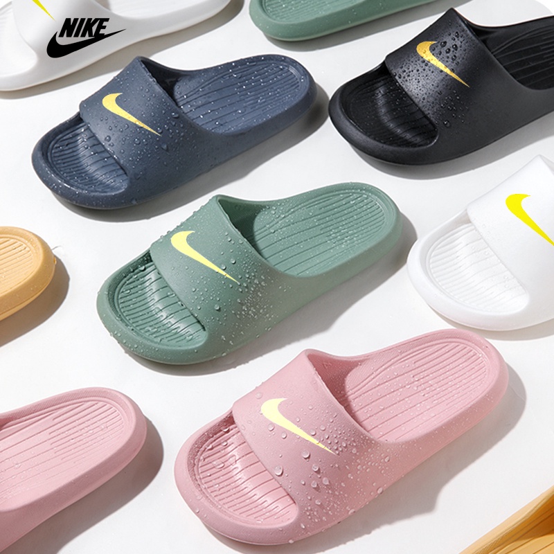 Sandal NIKE Wanita Dewasa Sandal rumah Non -slip Lunak Flat sandals Indoor Slippers SIZE 36-40