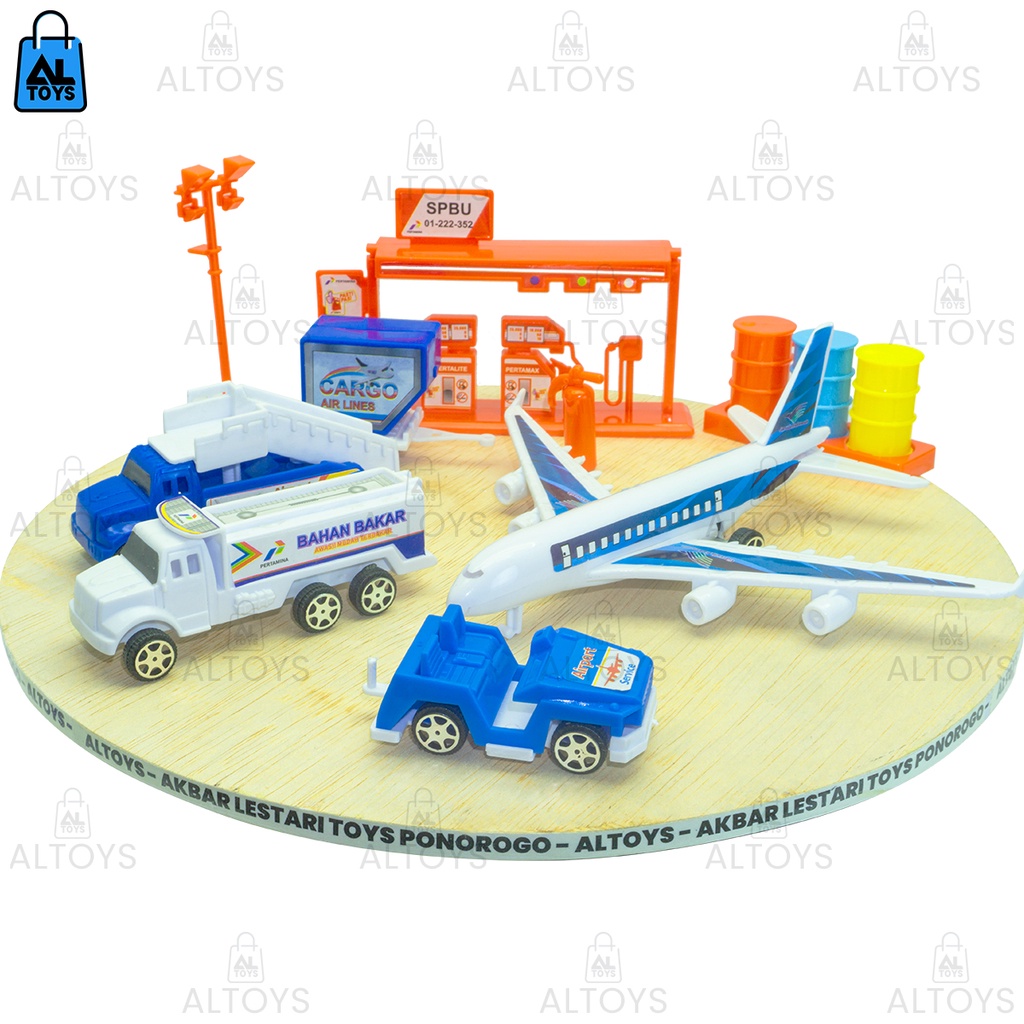 Mainan Pesawat Terbang Set Boarding Airport / Airplane Toys