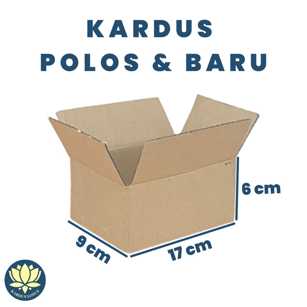 

Kardus Polos Baru (Uk. 17x9x6 cm)