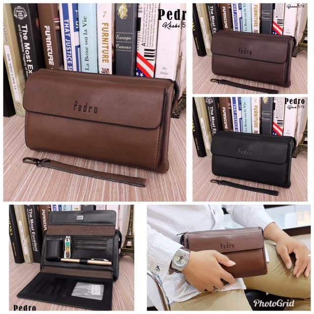 Hand bag pria pedro 578 import Clutch pria