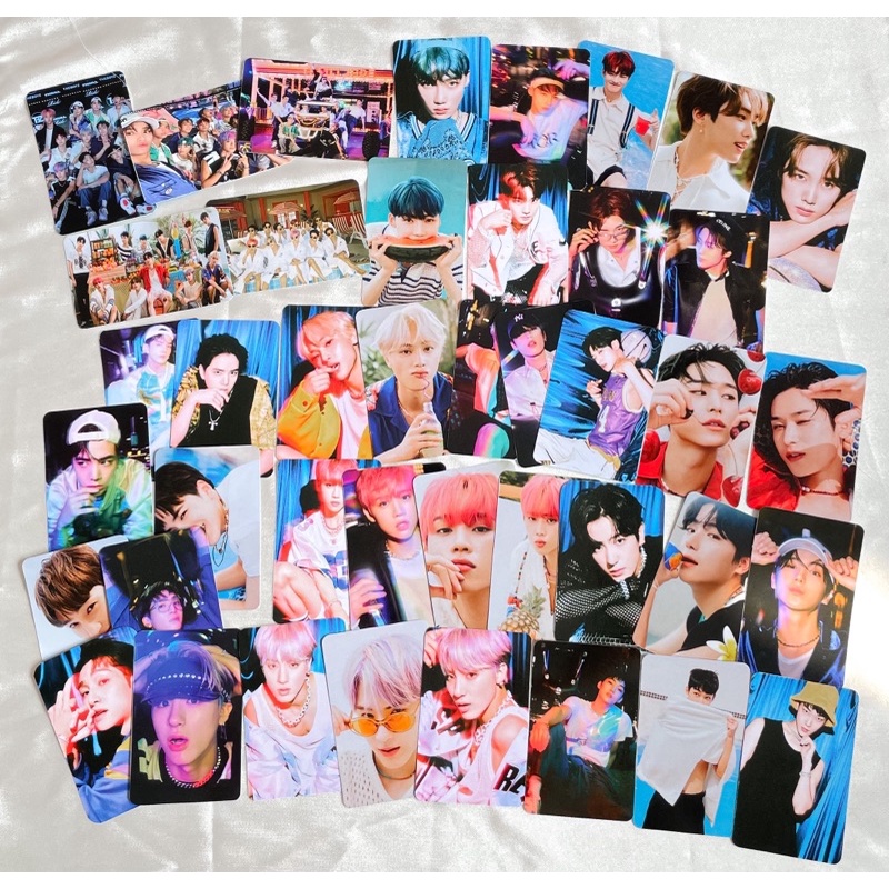 Kkamjjagiya - Photocard Unofficial The Boyz Thrill Ride ( 2 sisi + laminasi glossy) | Thrill Ride PC