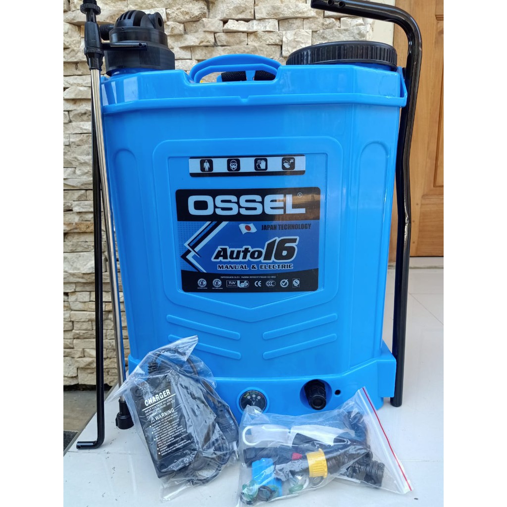 Semprot hama sawah ossel auto 16 elektrik dan manual-Semprot hama sawah murah-Semprot hama sawah