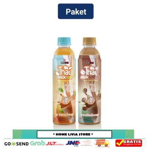 

Ichitan Thai Milk Tea 310 ml + 1 botol Ichitan Thai Milk Coffee 310 ml - Bundle Ichitan Mix Variant