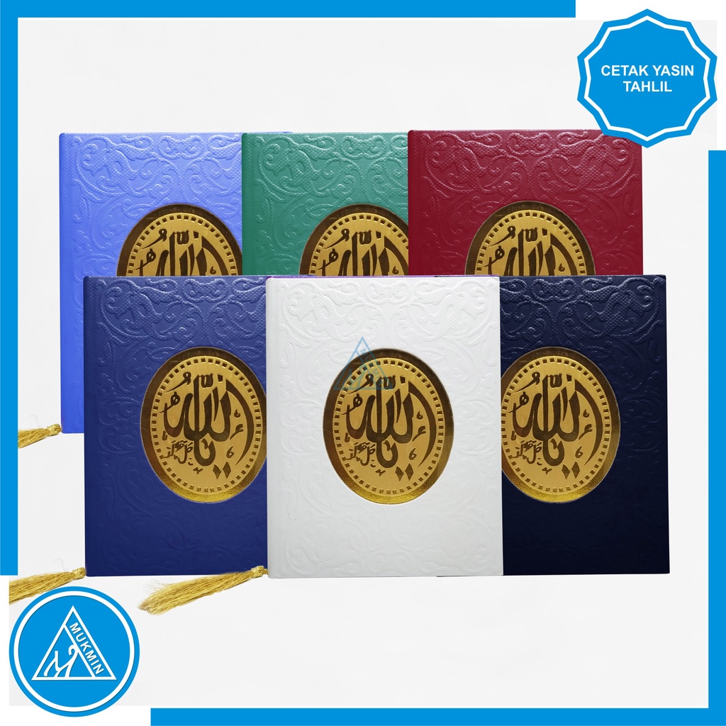 Cetak yasin Tahlil Hard Cover Sudah Termasuk Naskah dan Foto Tambahan