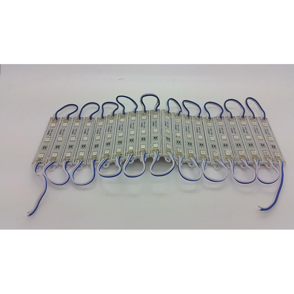 Cahaya BIRU Super Bright waterproof SMD 5050 LED light module