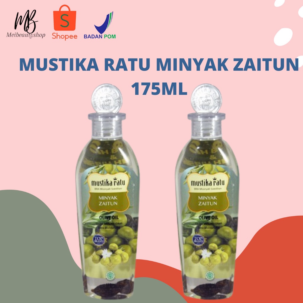 Mustika Ratu Minyak Zaitun Minyak Pijat 175 ml