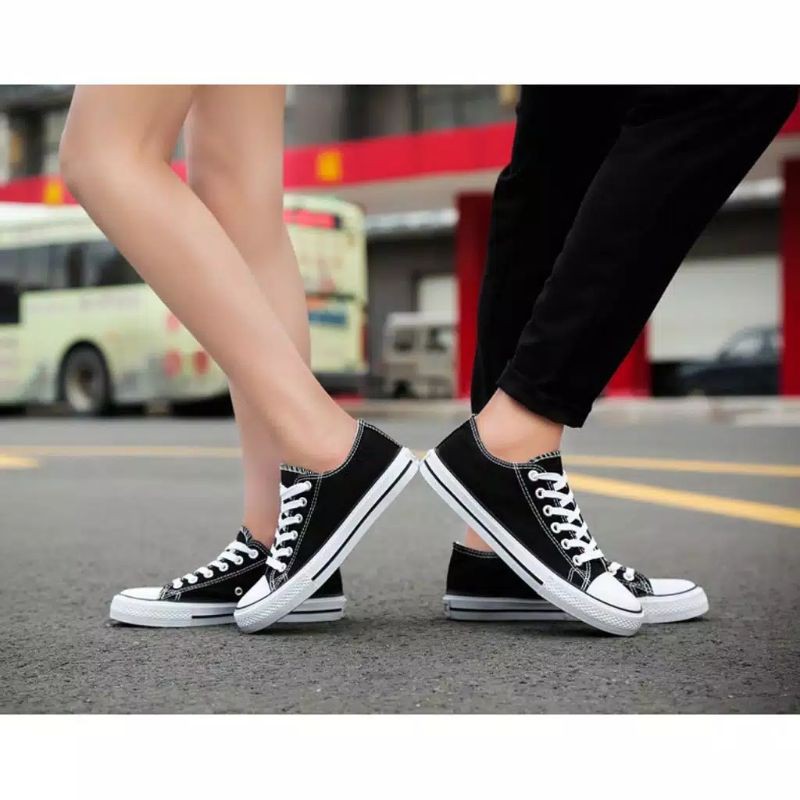 Sepatu sneaker couple Converse klasik 2psg/TANPA BOX