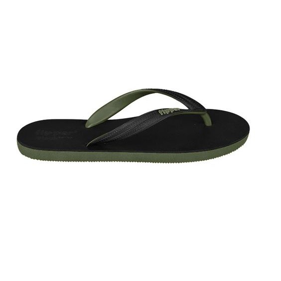 Sandal Fipper Black Series M Black Green Army Original