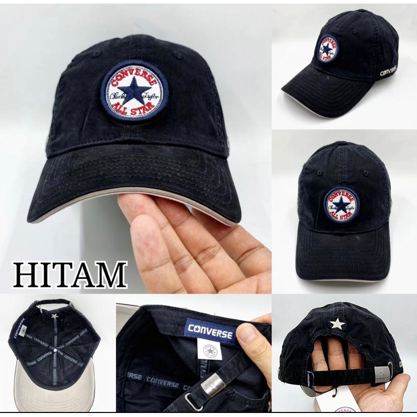 Topi Baseball import Topi logo bordir bintang Topi cowok