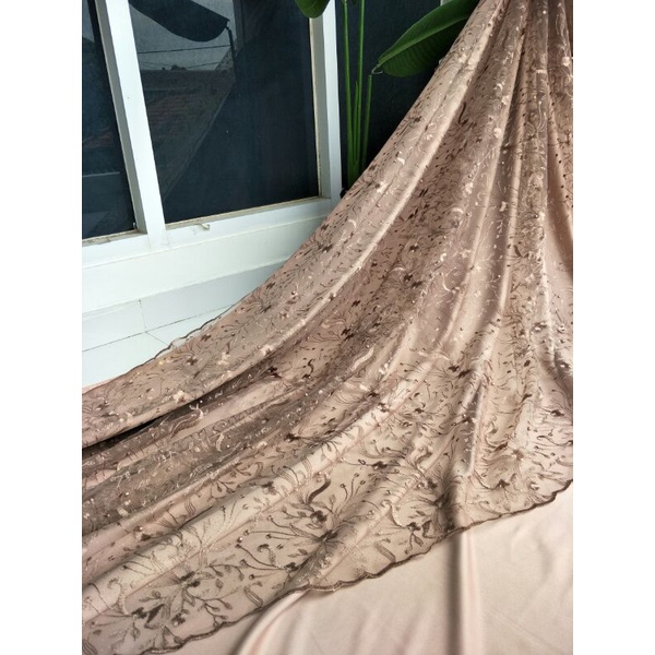{ELDINA TEXTILE} KAIN MURAH / KAIN TILE / TILE AKAR / TILE BORDIR / TILE AKAR MUTIARA IMPORT