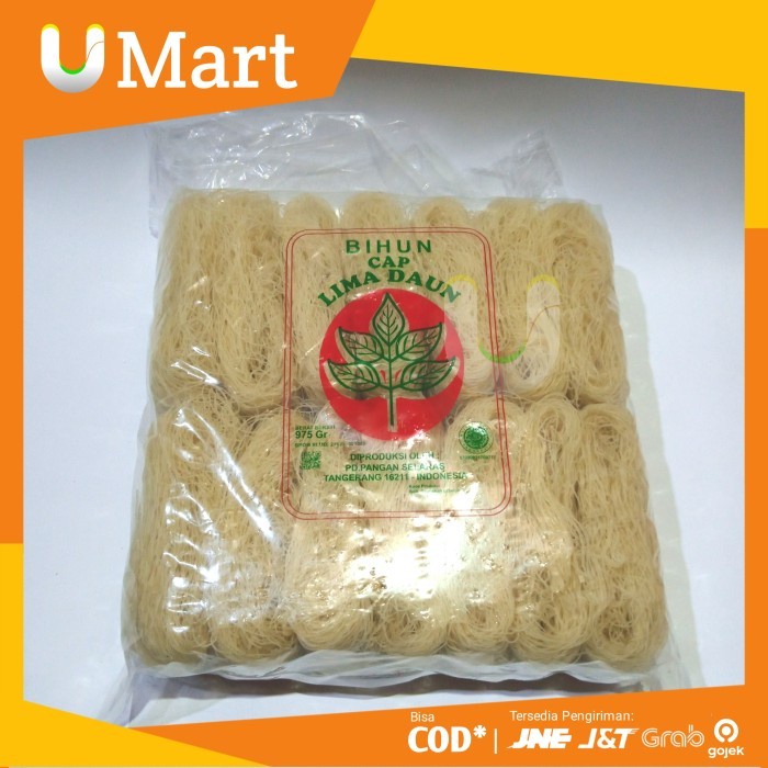 

U Mart - Bihun Lima Daun 500gram Bihun Beras Cap 5 daun