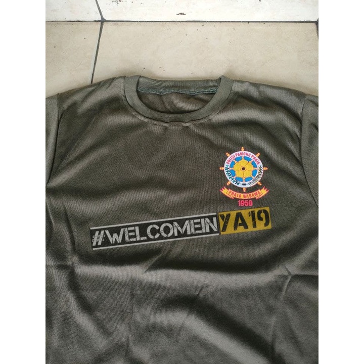 Kaos Pendek Logo POL PP / Kaos Oblong Pendek POL PP