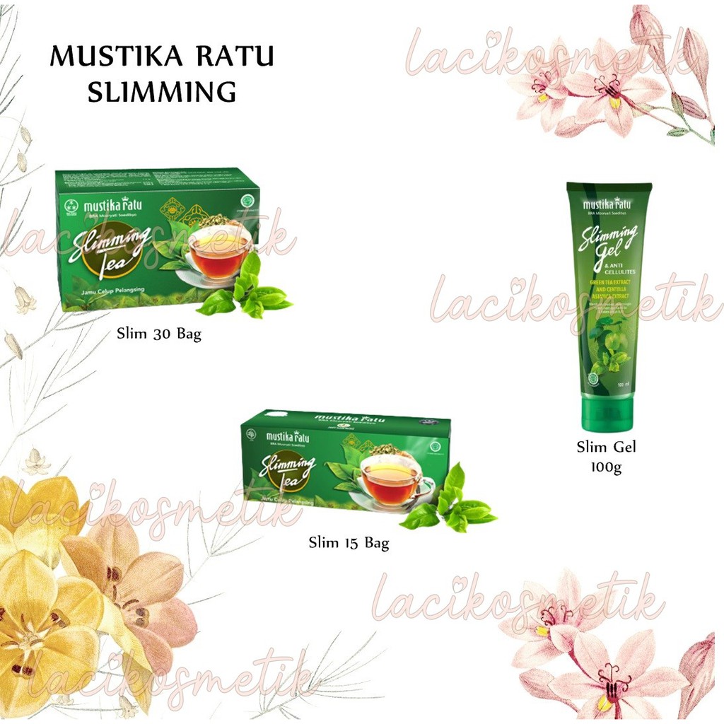 ✨LACIKOSME✨ MUSTIKA RATU SLIMMING TEA - SLIMMING SERIES BY MUSTIKA RATU