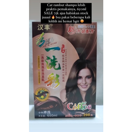 Shampo herbal cat rambut