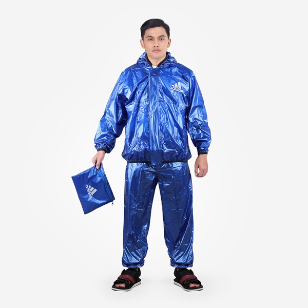 TERMURAH - Jas Hujan Pria Wanita Rain Coat Adidas CL 020/1-30/1