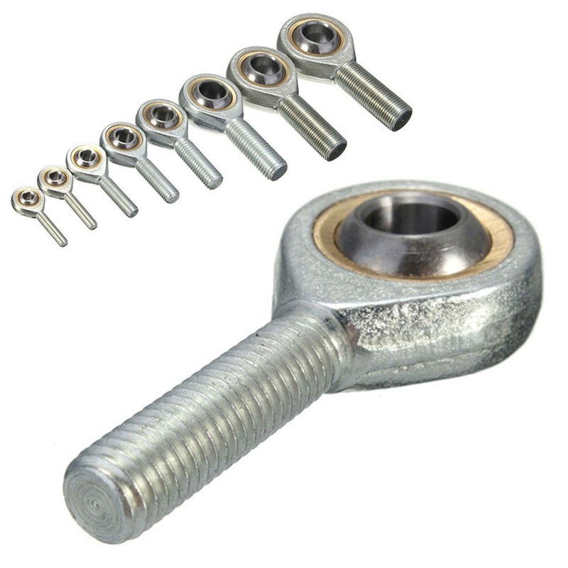 6mm-18mm Bearing Male Threaded Rod End Joint Bahan Zinc Alloy | Shopee  Indonesia