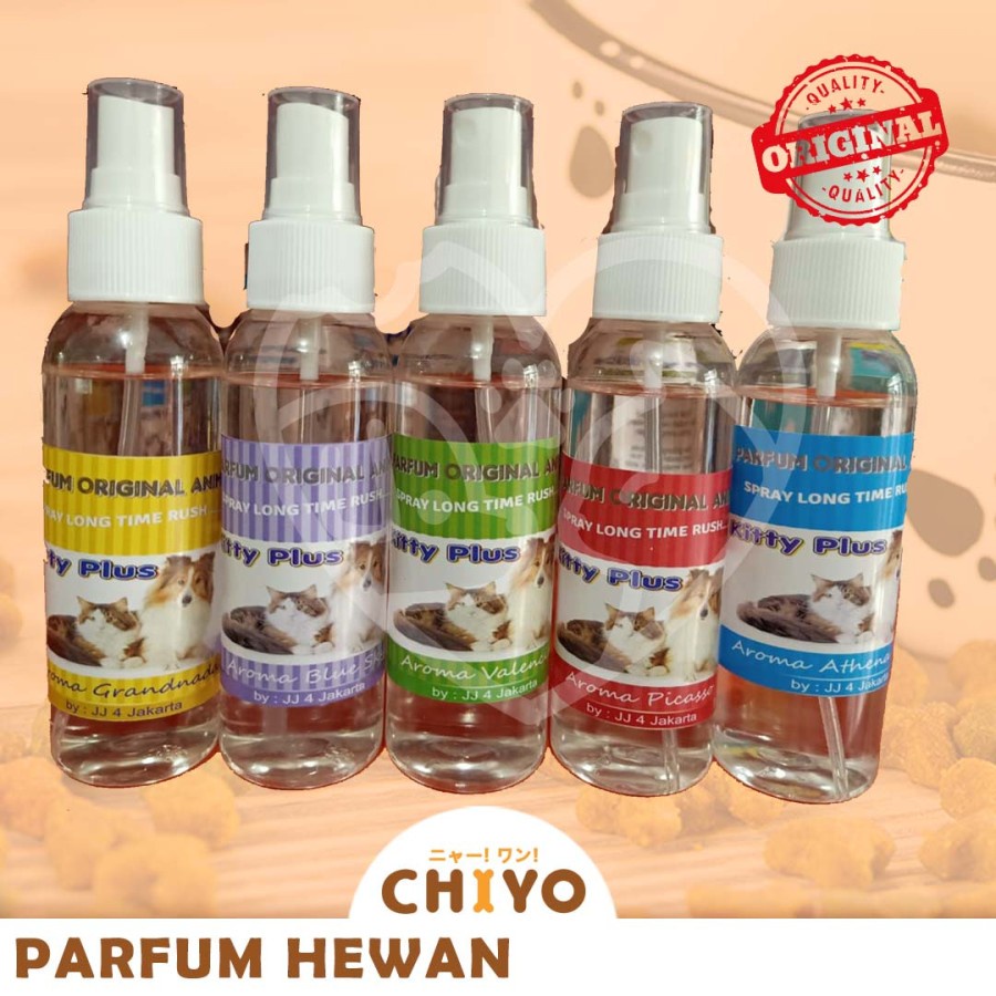 PARFUME ANJING/KUCING/KELINCI/ HEWAN KITTY PLUS 100ML