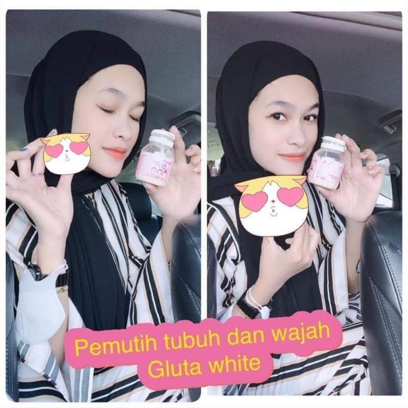 GLUTA WHITE KFS SUSU PEMUTIH KULIT MINUMAN COLAGEN