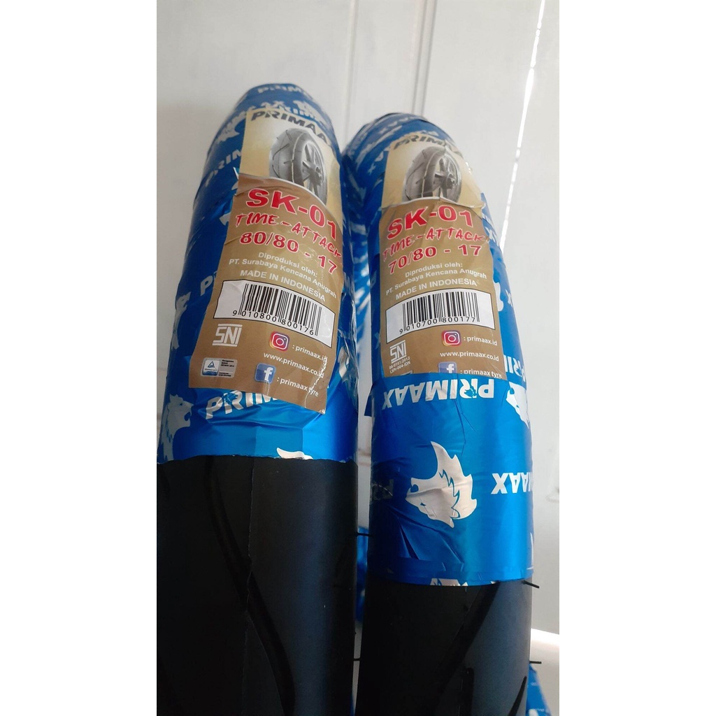 BAN PRIMAX SK 01 UKURAN 70/80 SET 80/80 RING 17