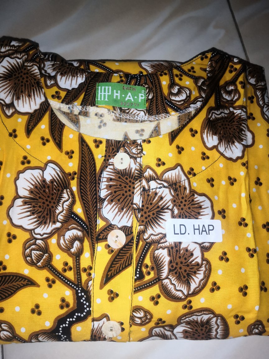 Gabbro | Daster Longdres Batik Solo Hap [asli]