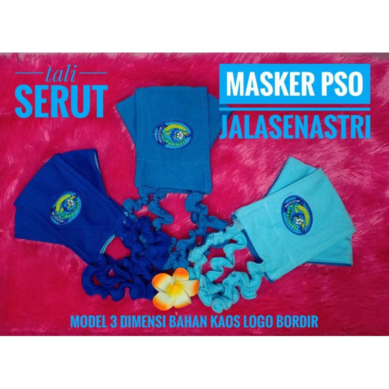 Masker 3Dimensi PSO Jalasenastri bordir