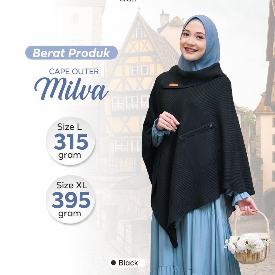 Terlaris.. Terbatas - BONUS Emas 24 Karat Bersertifikat - Cape Outer Jilbab Premium Hijab Premium Ke