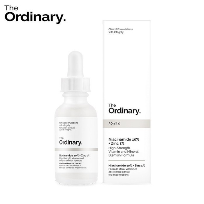 Serum Bekas Jerawat The Ordinaryy Niacinamide 10% + Zinc 1% 30ml