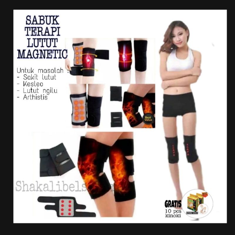 SABUK LUTUT TERAPI MAGNETIK ORIGINAL TERAPI LUTUT OBAT SAKIT LUTUT ORIGINAL