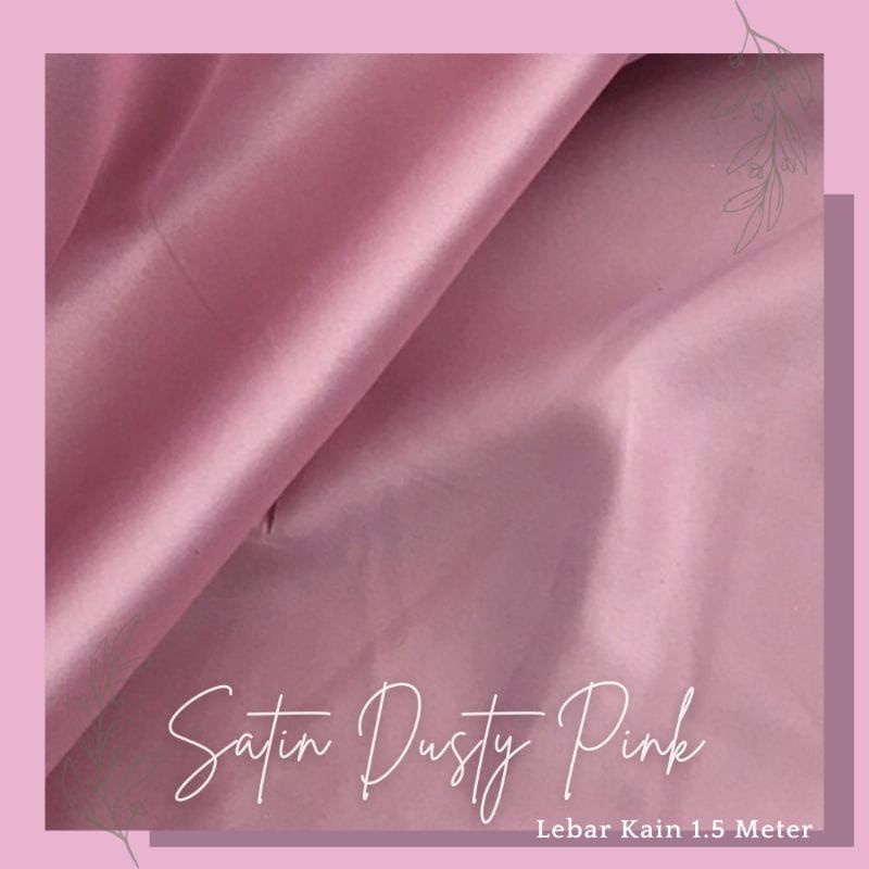 Kain satin velvet premium / kain daleman kebaya / furing