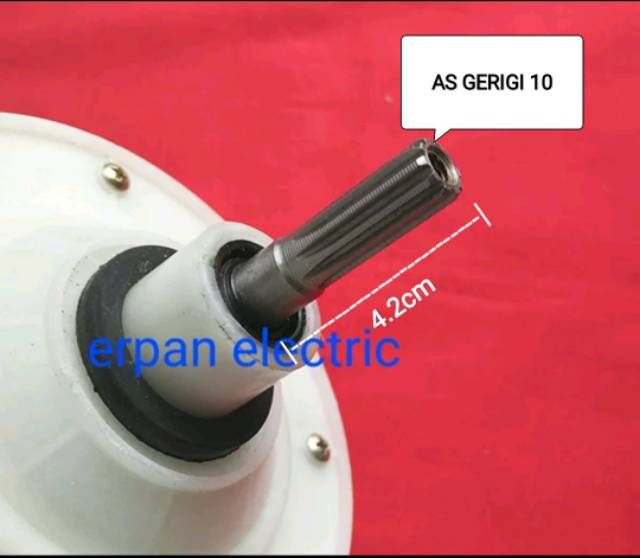 GEAR BOX 001BX-10Z 42 MESIN CUCI SANKEN 2 TABUNG