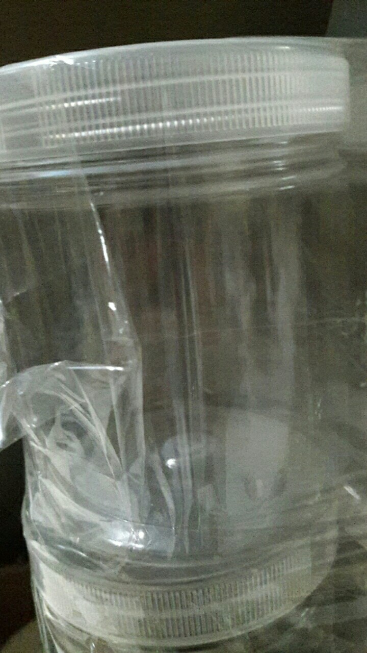 Toples Plastik / Jar Stick 0,5 Liter Tutup Ulir / Toples Pet
