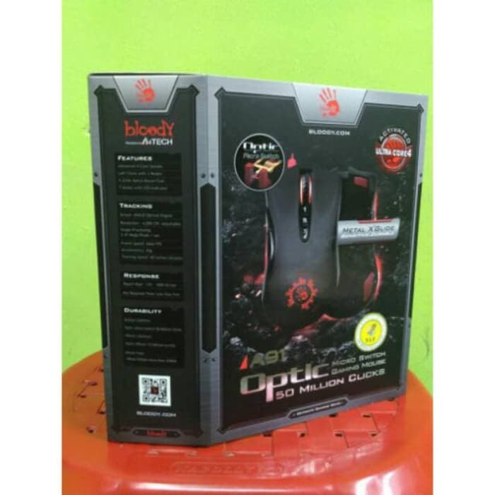 OBRAALL  Mouse Gaming Bloody A91