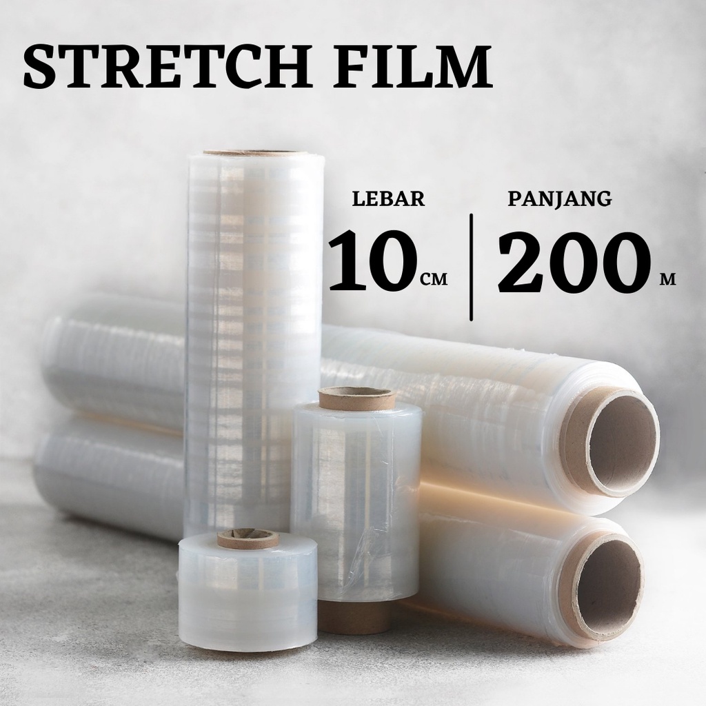 

PLASTIK WRAP WRAPPING - STRETCH FILM BENING 10X200