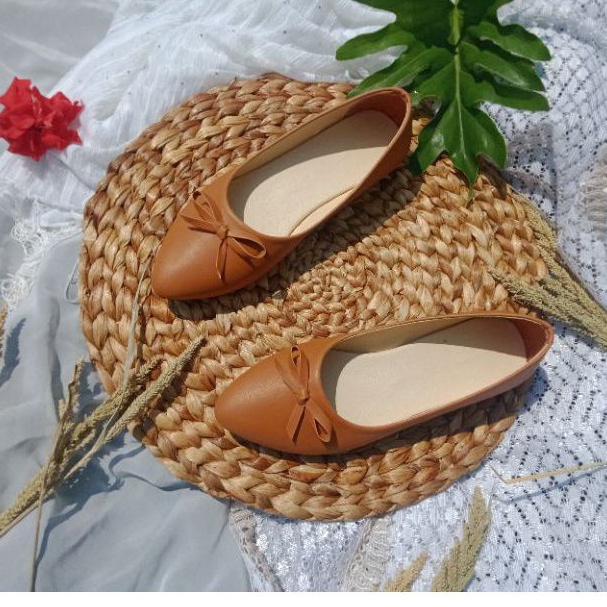 FLAT SHOES sepatu balet wanita lentur anti kaku