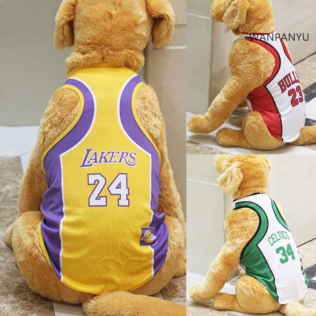 dog basketball jersey