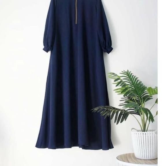 (BEST SELLER) Raisa Baju Gamis Wanita Polos Jumbo Terbaru 2022 / Gamis Raisa Polos Jumbo / Gamis Pol