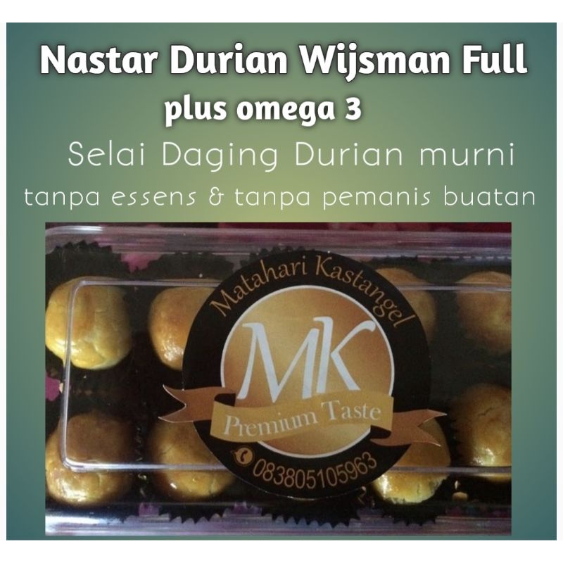 

Nastar Durian asli Wijsman Full