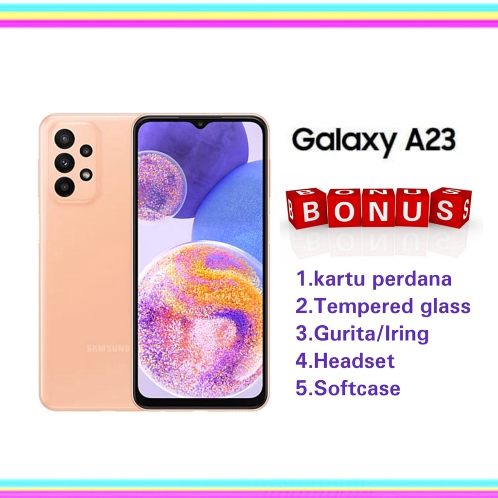 SAMSUNG GALAXY A33 5G 8/128 &amp; 8/256 &amp; SAMSUNG GALAXY A23 6/128 NEW GARANSI RESMI SAMSUNG