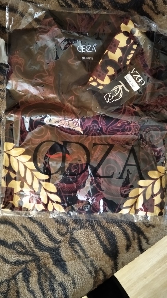 Odza Atasan Batik Murah Pria Batik Keluarga Kemeja Batik Solo Etnik Slim Fit